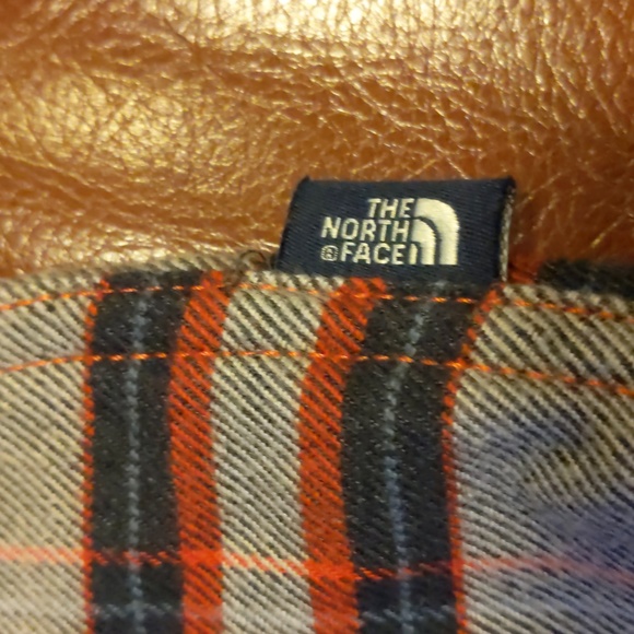 Men's Large North Face Flannel Shirt - Picture 3 of 7